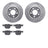 Dynamite Friction 7502-31122 Disc Brake Kit - Front