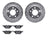 Dynamite Friction 7502-31240 Disc Brake Kit - Rear