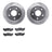 Dynamite Friction 7502-40067 Disc Brake Kit - Front