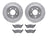 Dynamite Friction 7502-40278 Disc Brake Kit - Rear