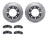 Dynamite Friction 7502-40517 Disc Brake Kit - Rear