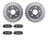 Dynamite Friction 7502-42035 Disc Brake Kit - Rear