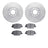 Dynamite Friction 7502-45031 Disc Brake Kit - Front