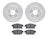Dynamite Friction 7502-46027 Disc Brake Kit - Front