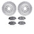 Dynamite Friction 7502-47033 Disc Brake Kit - Front