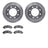 Dynamite Friction 7502-48005 Disc Brake Kit - Rear