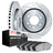 Dynamite Friction 7502-48024 Disc Brake Kit - Front