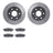 Dynamite Friction 7502-48063 Disc Brake Kit - Rear