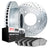 Dynamite Friction 7502-48087 Disc Brake Kit - Front