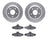 Dynamite Friction 7502-52043 Disc Brake Kit - Rear