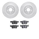 Dynamic Friction 7502-54220 Disc Brake Kit - Rear