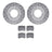 Dynamite Friction 7502-54222 Disc Brake Kit - Front
