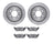 Dynamite Friction 7502-54228 Disc Brake Kit - Rear