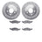 Dynamite Friction 7502-55069 Disc Brake Kit - Front