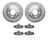 Dynamite Friction 7502-55071 Disc Brake Kit - Rear