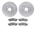 Dynamic Friction 7502-55135 Disc Brake Kit - Front