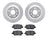 Dynamite Friction 7502-58026 Disc Brake Kit - Rear