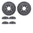 Dynamite Friction 7502-59004 Disc Brake Kit - Front