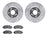 Dynamite Friction 7502-59092 Disc Brake Kit - Front