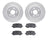 Dynamite Friction 7502-59113 Disc Brake Kit - Rear