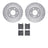 Dynamite Friction 7502-63033 Disc Brake Kit - Rear