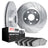 Dynamite Friction 7502-63089 Disc Brake Kit - Front