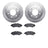 Dynamite Friction 7502-63584 Disc Brake Kit - Rear