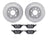 Dynamite Friction 7502-65012 Disc Brake Kit - Rear