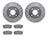 Dynamite Friction 7502-67050 Disc Brake Kit - Rear