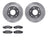 Dynamite Friction 7502-67113 Disc Brake Kit - Front