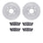 Dynamite Friction 7502-68003 Disc Brake Kit - Rear