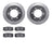 Dynamite Friction 7502-72061 Disc Brake Kit - Rear