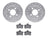 Dynamite Friction 7502-73010 Disc Brake Kit - Rear