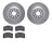 Dynamite Friction 7502-73033 Disc Brake Kit - Front