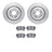 Dynamite Friction 7502-73042 Disc Brake Kit - Rear