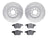 Dynamite Friction 7502-73234 Disc Brake Kit - Front