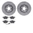 Dynamite Friction 7502-74039 Disc Brake Kit - Front