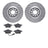 Dynamite Friction 7502-74043 Disc Brake Kit - Front