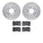 Dynamite Friction 7502-74086 Disc Brake Kit - Front