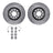 Dynamite Friction 7502-74284 Disc Brake Kit - Front
