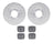 Dynamite Friction 7502-76000 Disc Brake Kit - Front