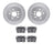 Dynamite Friction 7502-76162 Disc Brake Kit - Rear
