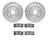 Dynamite Friction 7502-80006 Disc Brake Kit - Rear
