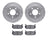 Dynamite Friction 7502-80016 Disc Brake Kit - Rear