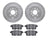 Dynamite Friction 7502-80059 Disc Brake Kit - Rear