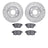 Dynamite Friction 7502-91000 Disc Brake Kit - Rear