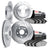 Dynamite Friction 7504-03028 Disc Brake Kit - Front and Rear