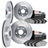 Dynamite Friction 7504-13035 Disc Brake Kit - Front and Rear