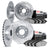 Dynamite Friction 7504-32000 Disc Brake Kit - Front and Rear