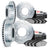 Dynamite Friction 7504-48031 Disc Brake Kit - Front and Rear